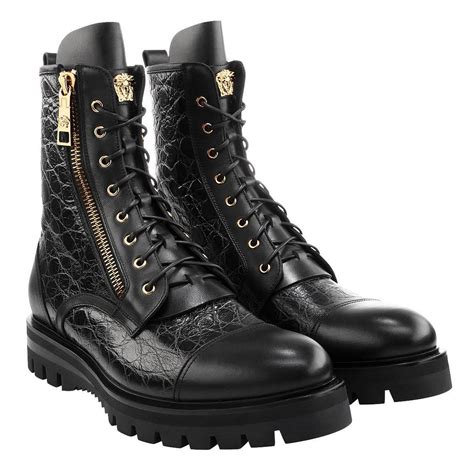 versace collectin mens shoes|versace men's boots.